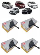 kit c/ 4 Bobinas Originais NGK Nissan Sentra, Tiida, Livina, Grand Livina, Versa e March.