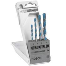 Kit c/ 4 Brocas Bosch CYL-9 Multi Construção 2 607 018 285