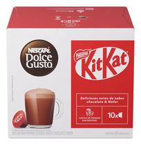 Kit c/ 4 Cafe Capsula Nescafe Dolce Gusto KitKat 10