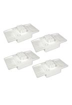 Kit C/ 4 Caixa P/ Embutir Na Laje Painel Plafon Led 12 Watts