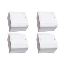 Kit C/4 - Caixa Passagem Pvc 14,5X15 Perlex Sobrepor Kit C/4 - Caixa Passagem Pvc 14,5X15 Perlex Sobrepor
