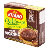 Kit c/ 4 Caldo em Po Picanha Kitano Caixa 37,5g