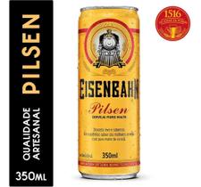 Kit c/ 4 Cerveja Eisenbahn Calidad Artesanal Pilsen lata