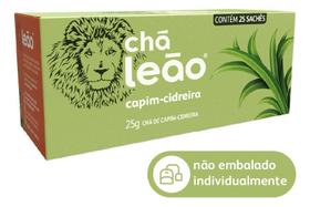 Kit c/ 4 Cha Leao Cha de Capim-Cidreira Sache 25g