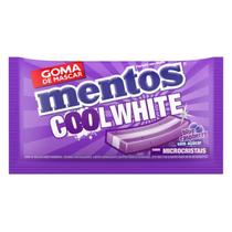 Kit c/ 4 Chiclete Mentos Cool White Blue Raspberry Sem Kit c/ 4 Chiclete Mentos Cool White Blue Raspberry Sem