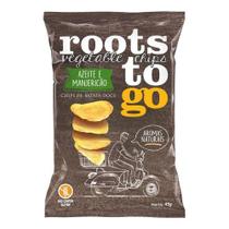 Kit C/4 Chips De Batata Doce Azeite Manjericão 45g Rootstogo