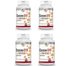 Kit C/4 Coenzima Q10 + L- Triptofano concentrada - Fits Life