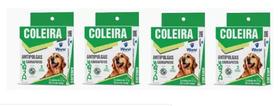 Kit C/4 Coleiras Dugs Antipulgas Carrapatos 17g 56cm - World