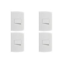 Kit C/4 - Conjunto Peesa Alfa 1502B 1 Interruptor Paralel...