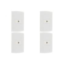Kit C/4 - Conjunto Peesa Alfa 1516 Tomada Tel Rj11(Jack)... Kit C/4 - Conjunto Peesa Alfa 1516 Tomada Tel Rj11(Jack)...