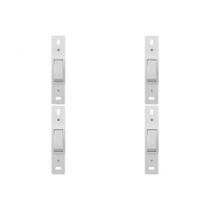 Kit C/4 - Conjunto Perlex''Branca''Sem Placa(1Paralelo) 2...