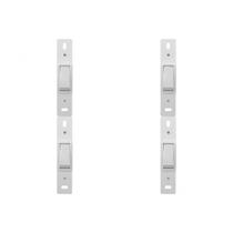 Kit C/4 - Conjunto Perlex''Branca''Sem Placa(1Simples) 2281 Kit C/4 - Conjunto Perlex''Branca''Sem Placa(1Simples) 2281