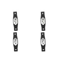 Kit C/4 - Conjunto Perlex''Branca''Sem Placa(1Tomada 20A)...