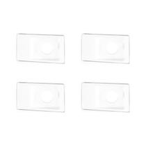 Kit C/4 - Conjunto Pial Pop 4X2 Branco Com Placa (1Furo) ...