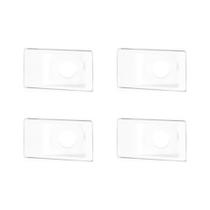 Kit C/4 - Conjunto Pial Pop 4X2 Branco Com Placa (1Furo) ...