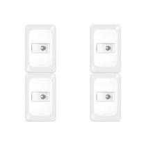 Kit C/4 - Conjunto Pial Pop Conector P/Ant.Tv Lgx060 Branco