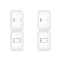 Kit C/4 - Conjunto Pial Pop Modulo Com Placa 4X2 - Bipola...