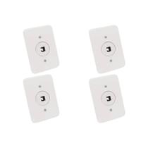 Kit C/4 - Conjunto Radial Pollar 1402025 1Tomada Fone Rj45 Kit C/4 - Conjunto Radial Pollar 1402025 1Tomada Fone Rj45