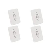 Kit C/4 - Conjunto Radial Pollar 1901001 1 Interruptor Ca...