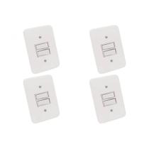 Kit C/4 - Conjunto Radial Pollar 1901003 2 interruptores ...