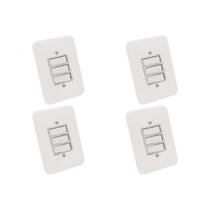 Kit C/4 - Conjunto Radial Pollar 1901008 3 interruptores ... Kit C/4 - Conjunto Radial Pollar 1901008 3 interruptores ...