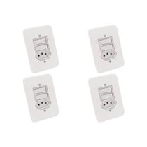 Kit C/4 - Conjunto Radial Pollar 1901119 2Ss 1Tomada 10A Kit C/4 - Conjunto Radial Pollar 1901119 2Ss 1Tomada 10A