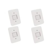 Kit C/4 - Conjunto Radial Pollar 1901178 1 Interruptor Bi...