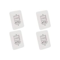 Kit C/4 - Conjunto Radial Pollar 1901219 2Ss 1Tomada 20A