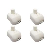 Kit C/4 - Controle Velocidade Rotativo C/Ch Extensao Qual...
