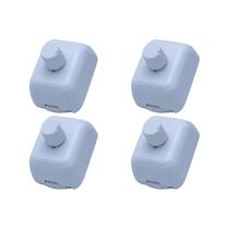 Kit C/4 - Controle Ventilador Luz Sob Qualitronix Branco V39