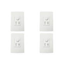 Kit C/4 - Controle Ventilador Qualitronix Luz+Reversor 1L...