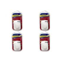 Kit C/4 - Controle Ventilador Qualitronix Luz Sobrepor Qv39