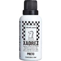 Kit c/ 4 Corante Liquido Xadrez Preto 50ml