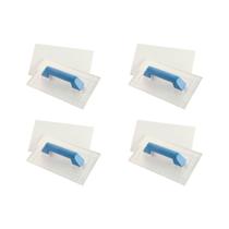 Kit C/4 - Desempenadeira Pvc Roma 14X27 Grafiato Lisa 5 90L