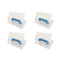 Kit C/4 - Desempenadeira Pvc Roma 14X27 Grafiato Lisa 5 90L Kit C/4 - Desempenadeira Pvc Roma 14X27 Grafiato Lisa 5 90L