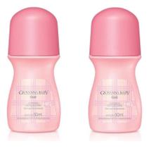 Kit c/ 4 Desodorante Roll On Classic Giovanna Baby 50ml com