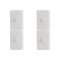 Kit C/4 - Dimer De Luz Rotat Bivolt Qualitronix Qd32