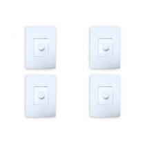 Kit C/4 - Dimmer Rotativo Qualitronix Bivolt Qd32 Kit C/4 - Dimmer Rotativo Qualitronix Bivolt Qd32