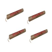 Kit C/ 4 Dinamites Bomba Militar Fake Decoração Festas