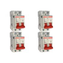 Kit C/4 - Disjuntor Steck ''Din'' Bipolar 16A. C Kit C/4 - Disjuntor Steck ''Din'' Bipolar 16A. C