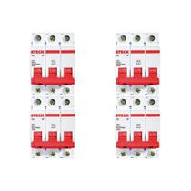 Kit C/4 - Disjuntor Steck Din Tripolar 16A Sd63 3Ka Kit C/4 - Disjuntor Steck Din Tripolar 16A Sd63 3Ka