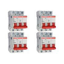 Kit C/4 - Disjuntor Steck ''Din'' Tripolar 63A. C Kit C/4 - Disjuntor Steck ''Din'' Tripolar 63A. C