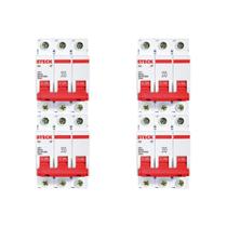 Kit C/4 - Disjuntor Steck Din Tripolar 80A Sd3 10Ka