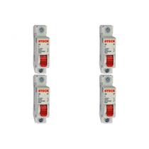 Kit C/4 - Disjuntor Steck Din Unipolar 04A Sdd61C04