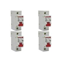 Kit C/4 - Disjuntor Steck Din Unipolar 100A Sd61 C10Ka