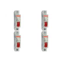 Kit C/4 - Disjuntor Steck ''Din'' Unipolar 25A. C