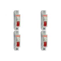 Kit C/4 - Disjuntor Steck ''Din'' Unipolar 25A. C