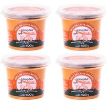 Kit c/4 Doce de Leite Aviação 400g Cremoso Pastoso Mineiro Kit c/4 Doce de Leite Aviação 400g Cremoso Pastoso Mineiro