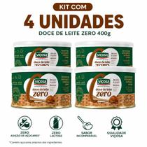 KIT C/ 4 Doce De Leite Viçosa Zero Açucares E Lactose -400g KIT C/ 4 Doce De Leite Viçosa Zero Açucares E Lactose -400g