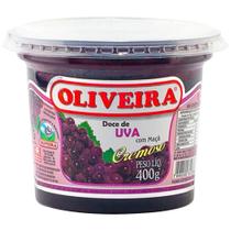 Kit c/ 4 Doce de Uva com Maca Oliveira 400g